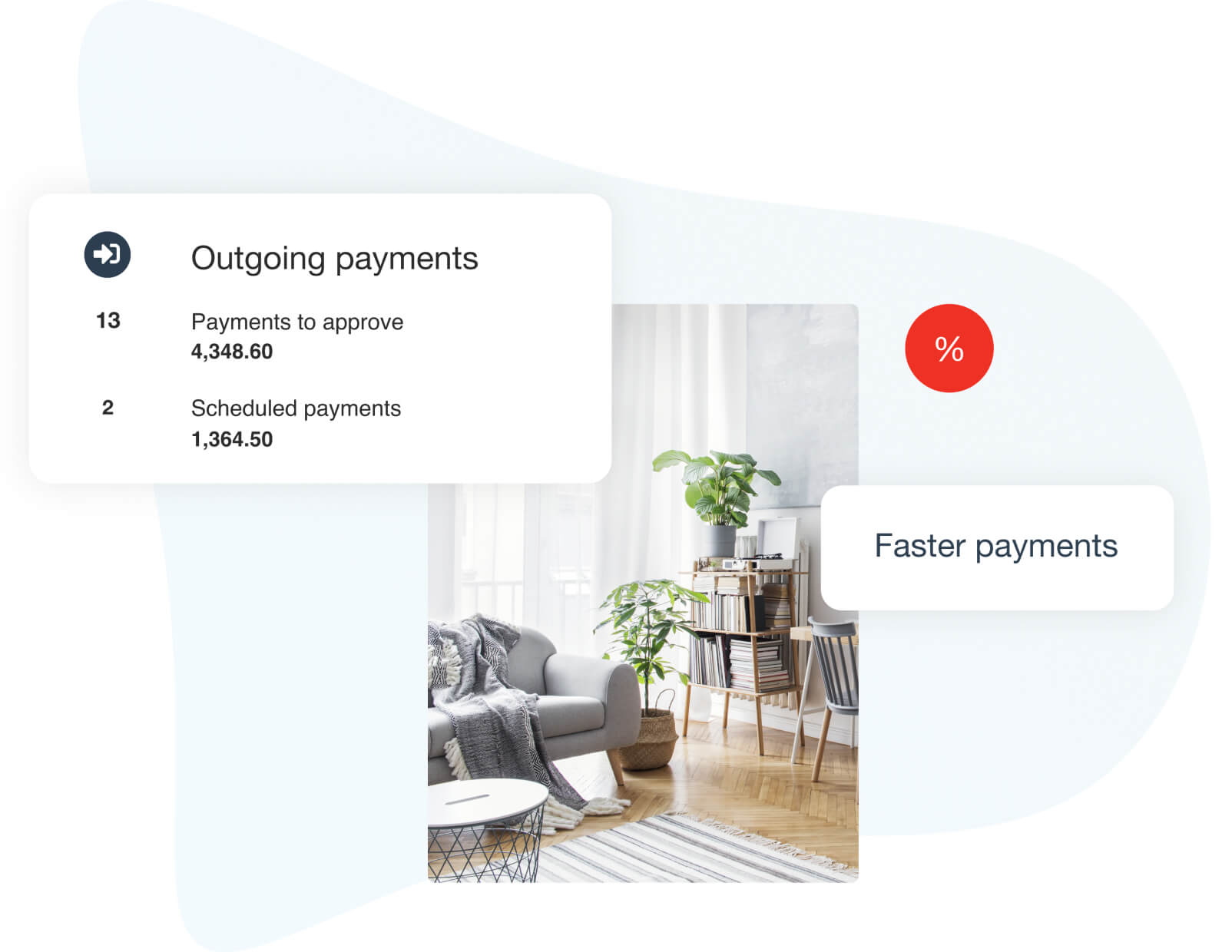 Outgoing Payments platform screenshot